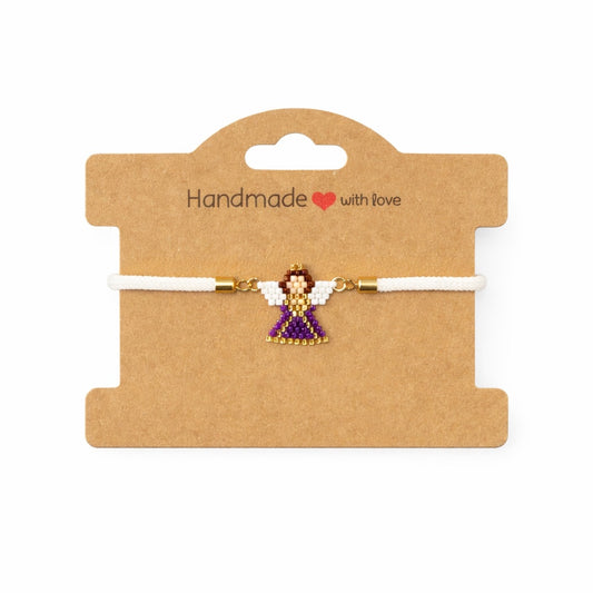 Handmade beaded Angel bracelet for special occasions - perfect gif