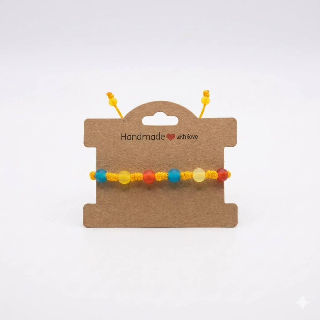 Handmade Knotted Bracelet - Vibrant Collection