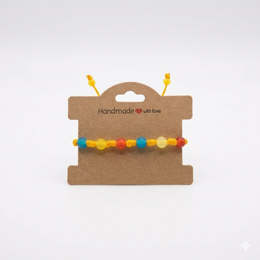 Handmade Knotted Bracelet - Vibrant Collection