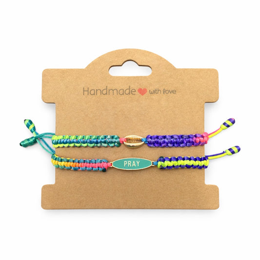 Faith & Color PRAY Bracelet Set