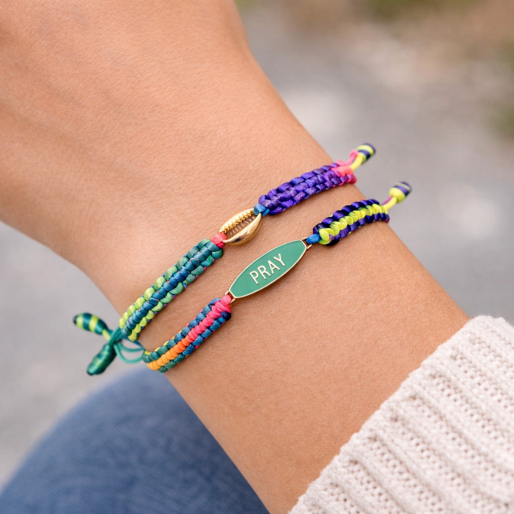Faith & Color PRAY Bracelet Set