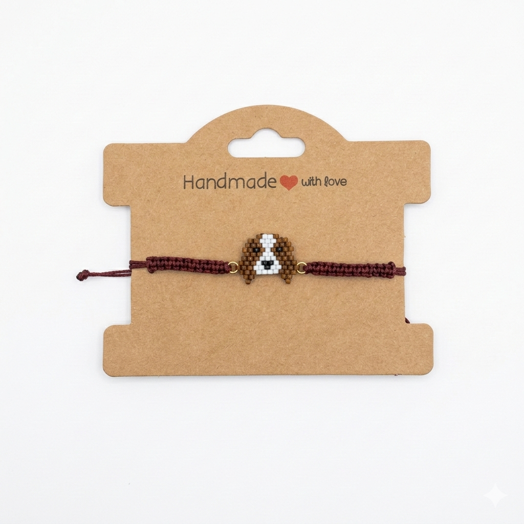 Loyal Friend" Miyuki Dog Bracelet