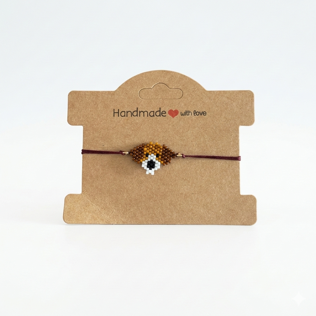 Handmade Miyuki Delica Dog Charm Bracelet – Beagle & Hound Edition