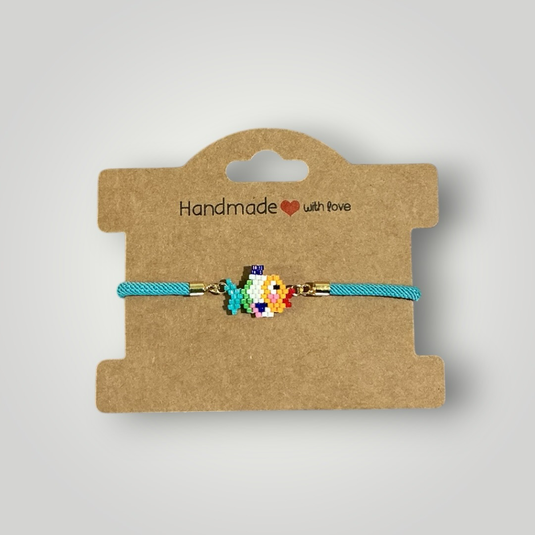 Miyuki Fish Bracelet – Turquoise Multicolor