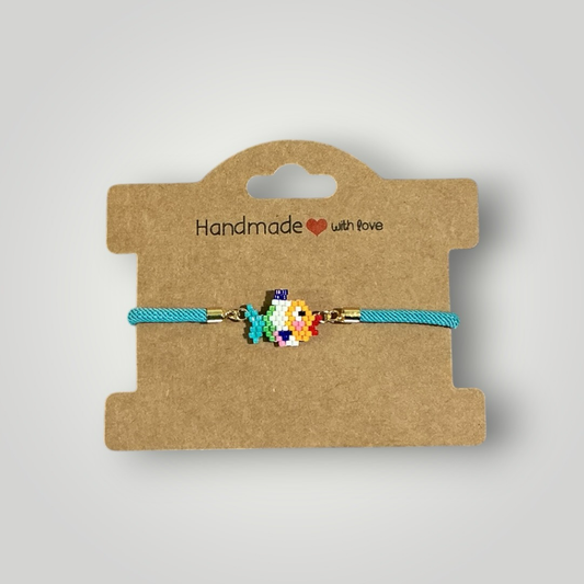 Miyuki Fish Bracelet – Turquoise Multicolor