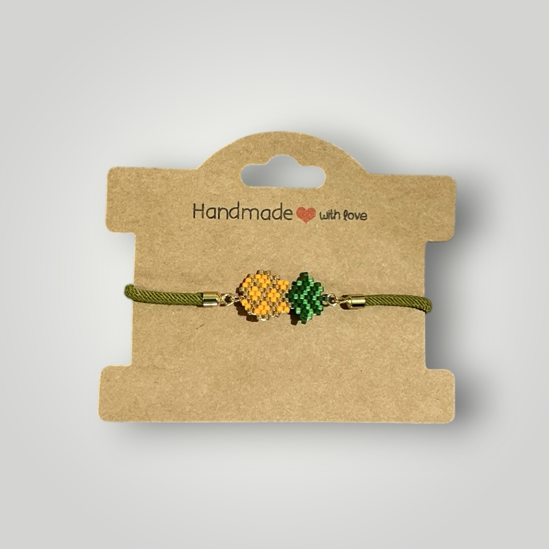 Miyuki Pineapple Bracelet – Tropical