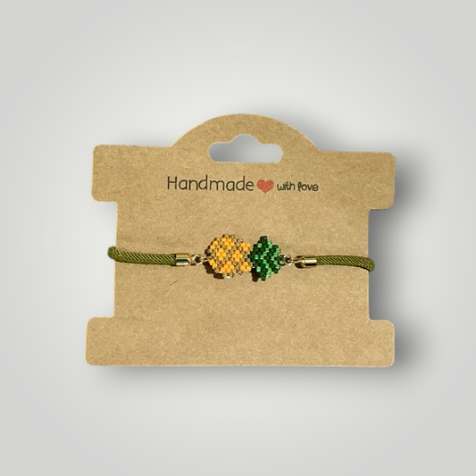Miyuki Pineapple Bracelet – Tropical