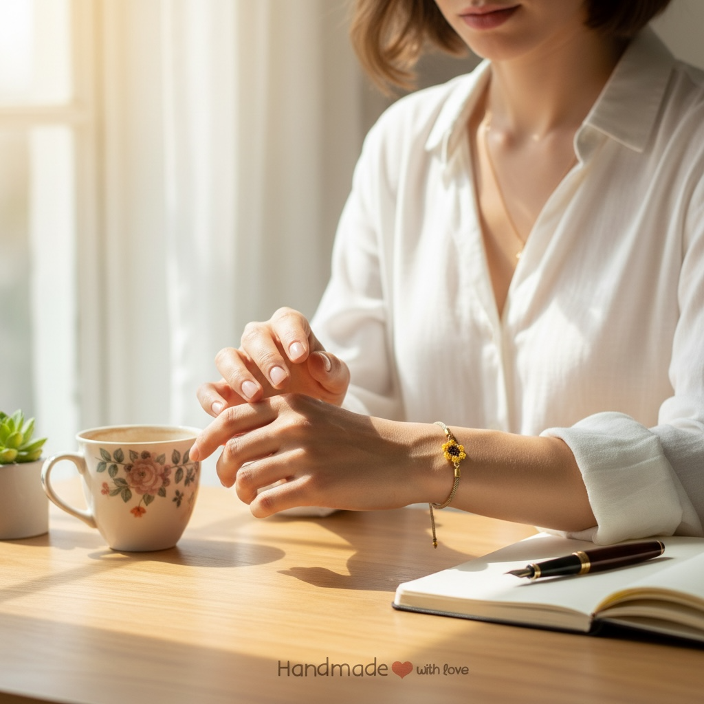 Miyuki Sunflower Bracelet – Yellow