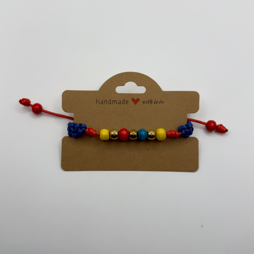 Pulsera fondo blanco cuadrada
