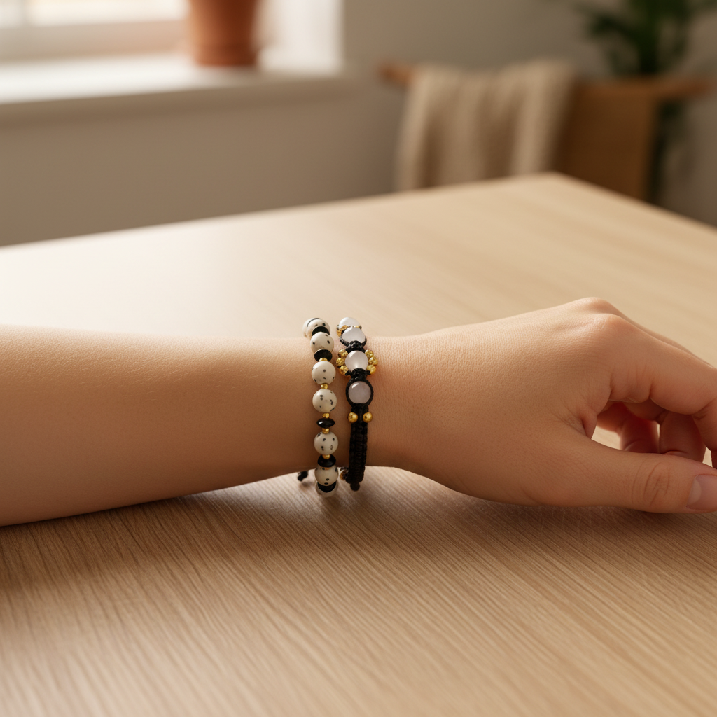 Pulseras estilo lifestyle en muñeca