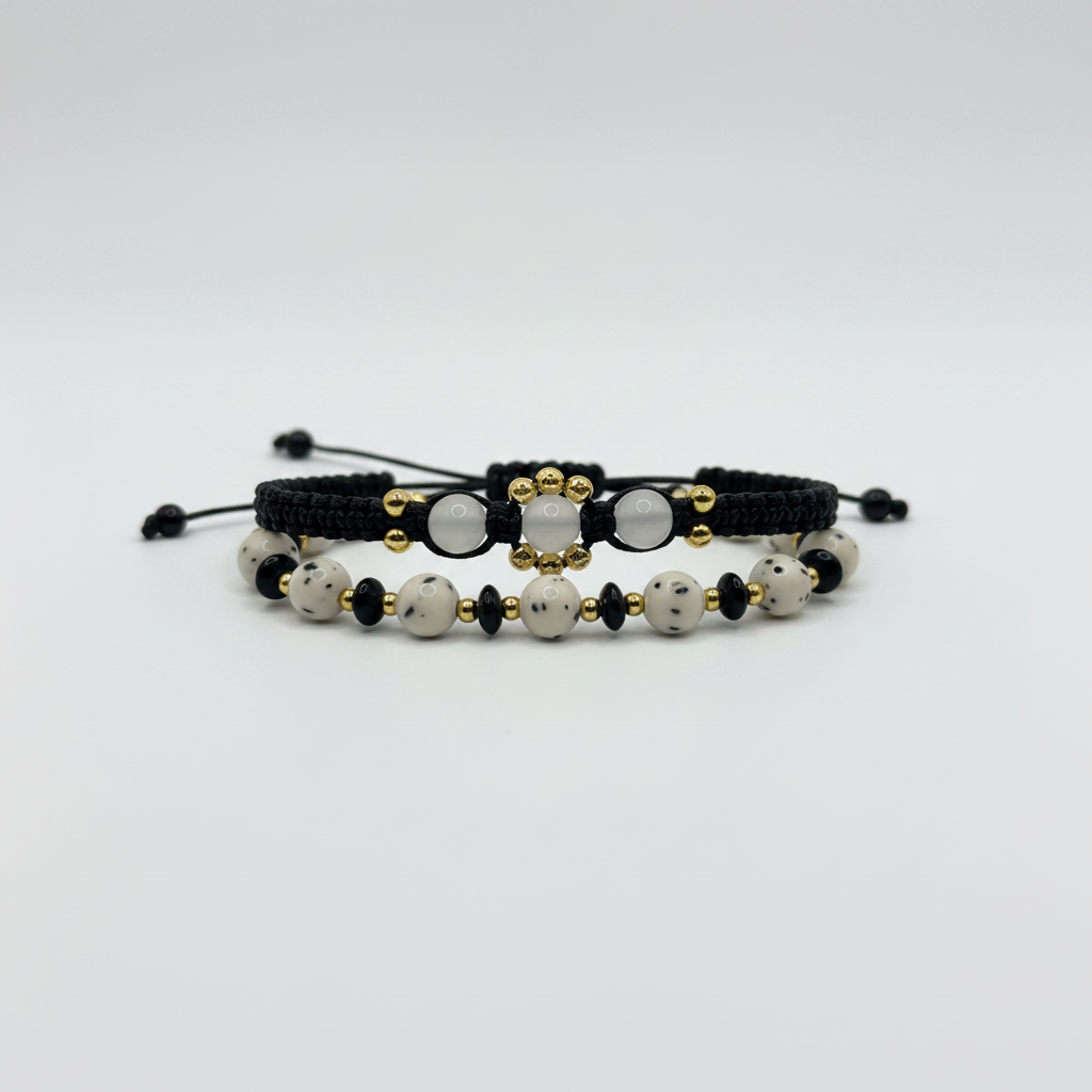Pulseras fondo blanco cuadrada