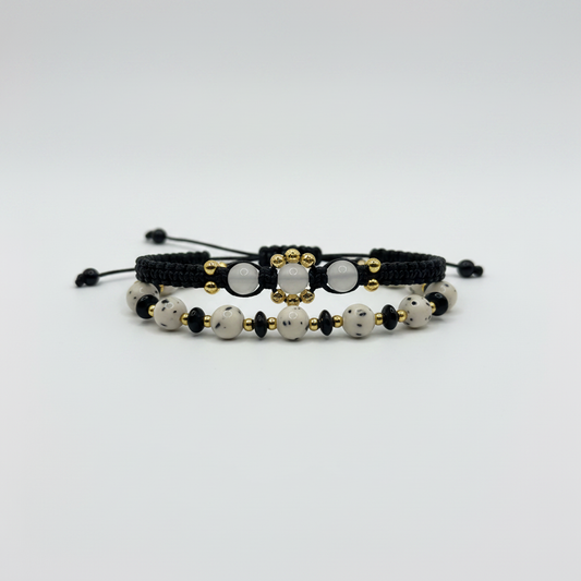Pulseras fondo blanco cuadrada